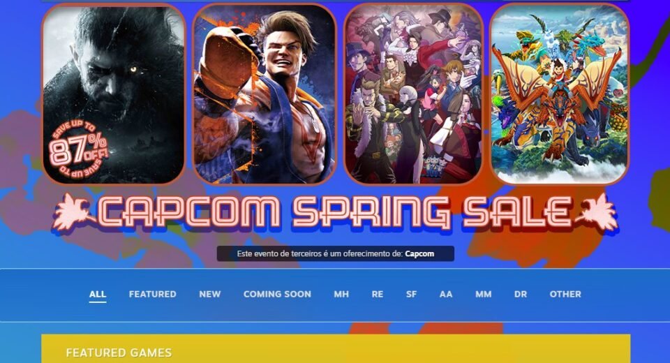 Capcom Spring Sale