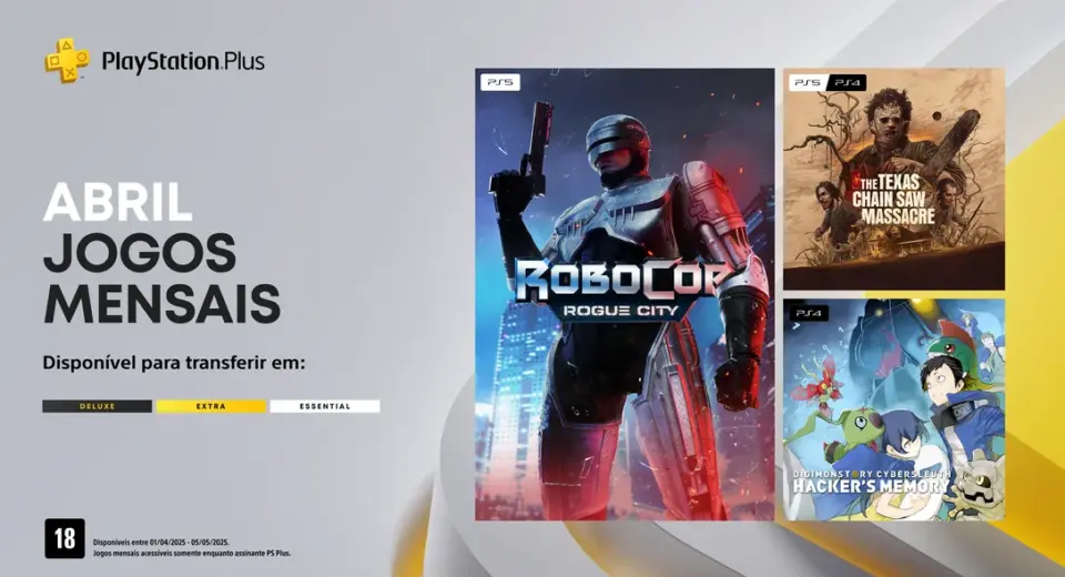 PlayStation Plus abril 25