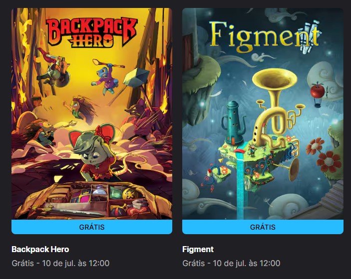 epic Backpack Hero e Figment
