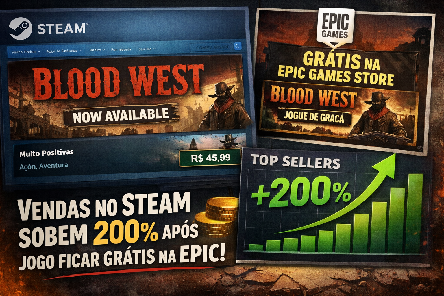 Vendas no Steam sobem