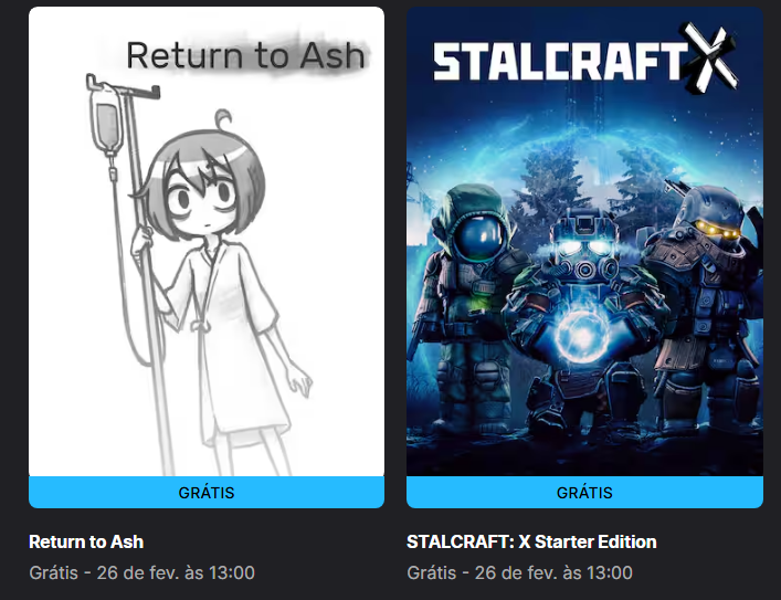 Epic Games Store libera Return to Ash